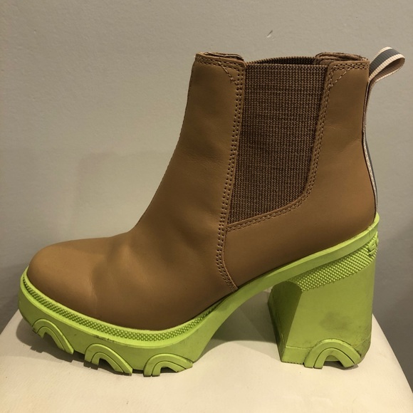 Sorel Brex™ Waterproof Platform Block Heel Chelsea Boot (Women) Size 6 - Picture 6 of 7